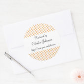 手作り – ハートデザイン ラウンドシール (封筒)