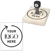 手作り | ビジネスロゴのカスタム ラバースタンプ (押印)