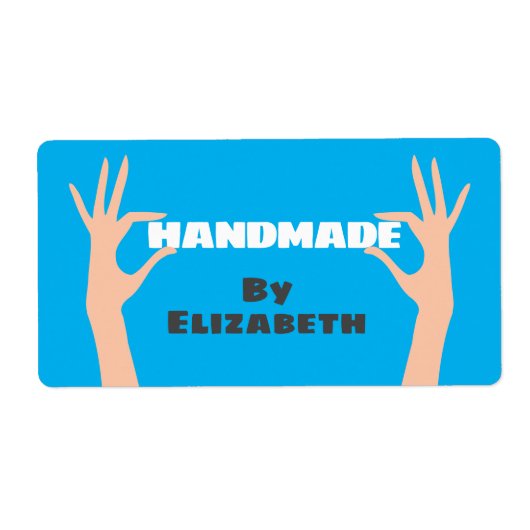 手作り ラベル (正面)