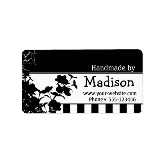 手作り – ラベル (正面)