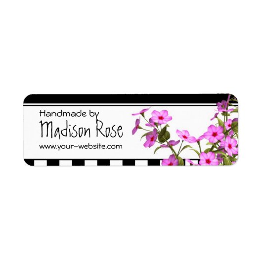 手作り – ラベル (正面)