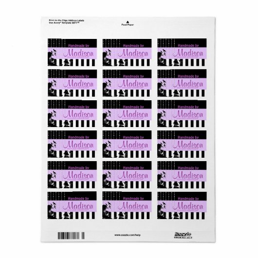 手作り – ラベル (フルシート)