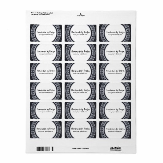 手作り – ラベル (フルシート)