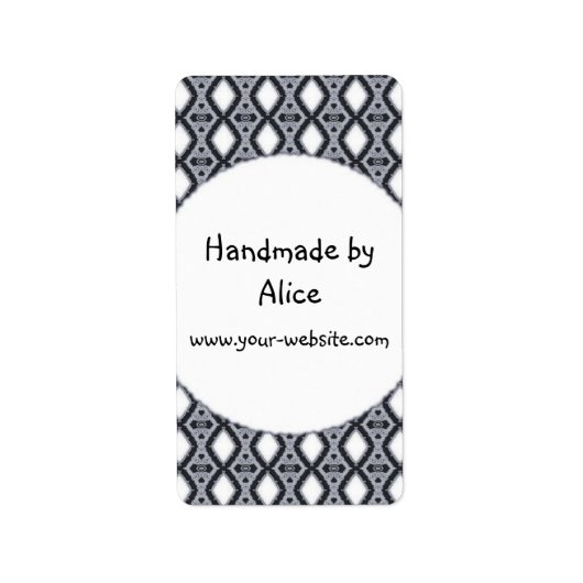 手作り – ラベル (正面)