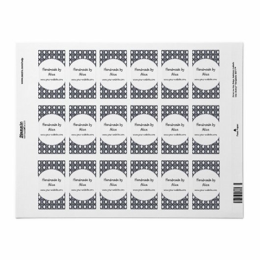 手作り – ラベル (フルシート)