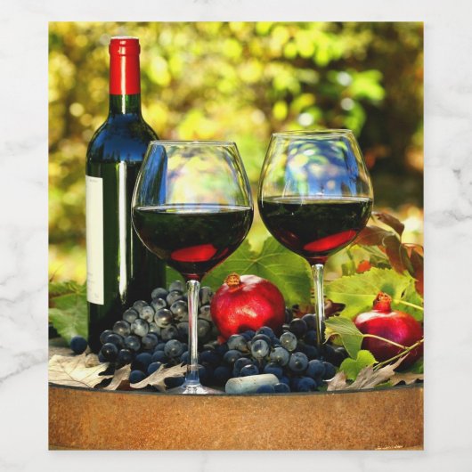 手作り ワインラベル