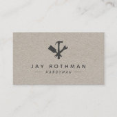 手作り/大工の道具ホーム改良 名刺 (正面)