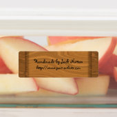 手作り – 木材デザイン ラベル (貼付)