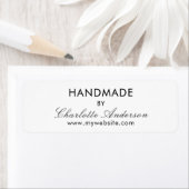 手作り（白） ラベル (インサイチュ)