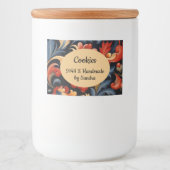 手作りRosepaint Rosemaling 1 of 6 フードラベル (正面)