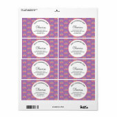 手作りSOAPビジネスさくらんぼラベル ラベル (フルシート)