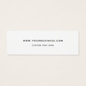 手作エレガントり業務用衣料ラベルつるラベル (裏面)