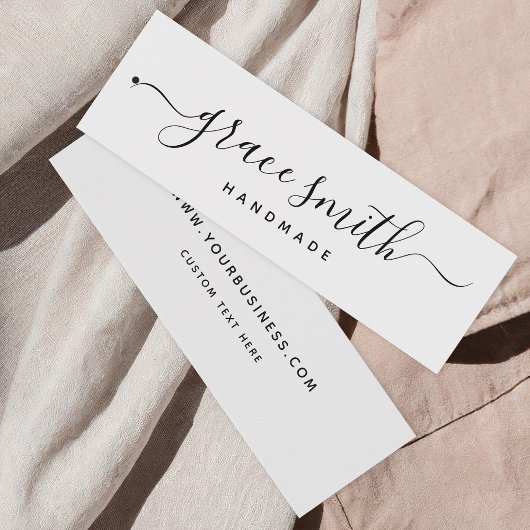 手作エレガントり業務用衣料ラベルつるラベル