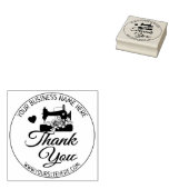 手作エレガントり裁縫ありがとう ラバースタンプ (押印)