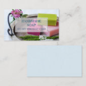 手作オーガニックり天然石鹸割引カード 割引カード (正面/裏面)