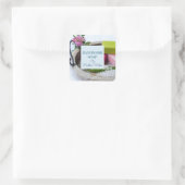 手作オーガニックりSoaps製品ラベル スクエアシール (バッグ)