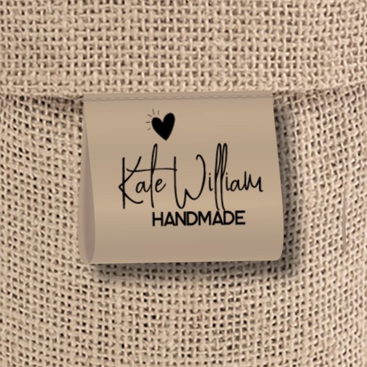 手作カスタムり品用クラフト衣料品ラベル サテンリボン