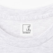 手作カスタムり商品の衣料ラベル ラベル (貼付)