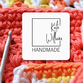 手作カスタムり商品の衣料ラベル ラベル