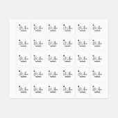 手作カスタムり商品の衣料ラベル ラベル (シート)