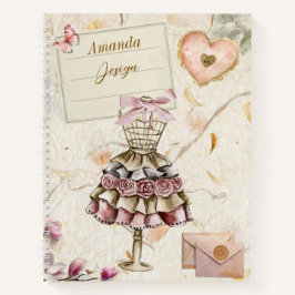 手作カスタムり桑紙裁縫計画 ノートブック