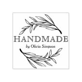 手作シンプルり小型業務用ゴム印 ラバースタンプ (インプリント)