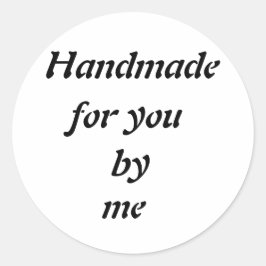 手作シンプルり ラウンドシール