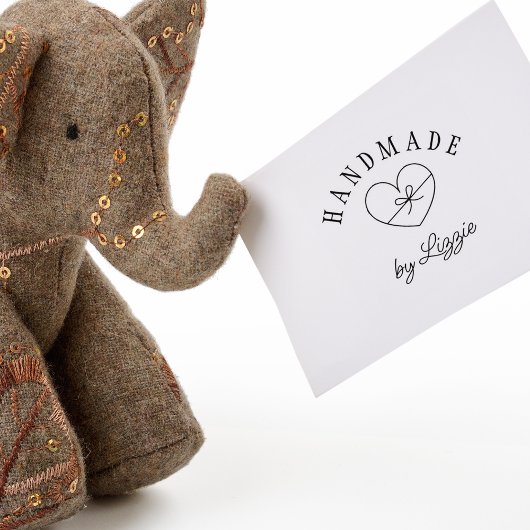 手作シンプルり ラバースタンプ