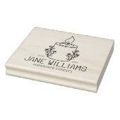 手作パーソナライズされたりキャンドル、大 ラバースタンプ (スタンプ)