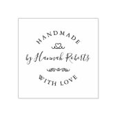 手作パーソナライズされたりゴム印 ラバースタンプ (インプリント)