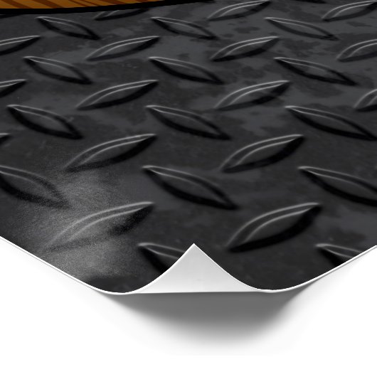 手作パーソナライズされたりフィックス・イット名前をカスタムする ポスター (コーナー)