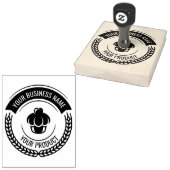 手作パーソナライズされたりロゴカスタムラバーラバースタ ラバースタンプ (押印)