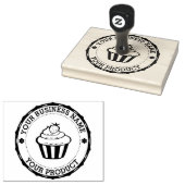 手作パーソナライズされたりロゴカスタム ラバースタンプ (押印)