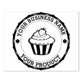 手作パーソナライズされたりロゴカスタム ラバースタンプ (インプリント)