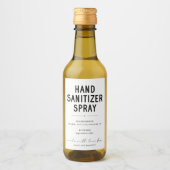 手作パーソナライズされたり手磨き器スプレーラベル ワインラベル (正面)