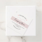 手作パーソナライズされたりTHANK YOUラベル フェイバータグ (インサイチュ)