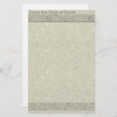 手作フェイクり紙古い文ファッションド房具 便箋 (正面/裏面)