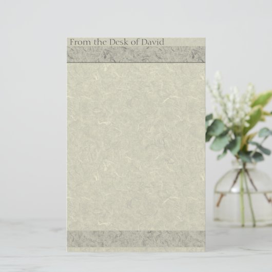 手作フェイクり紙古い文ファッションド房具 便箋 (スタンド正面)