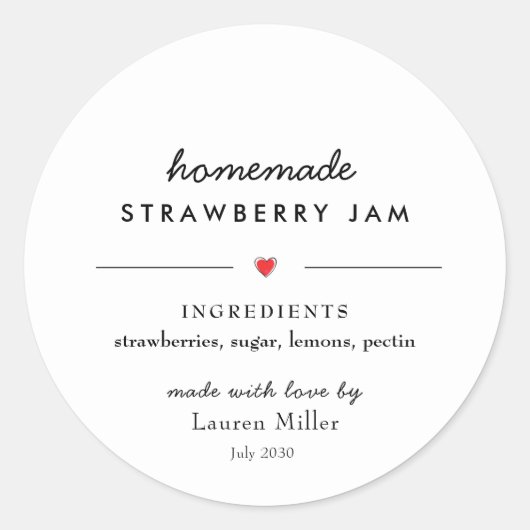 手作モダンりジャムジャムチャニング ラウンドシール (正面)