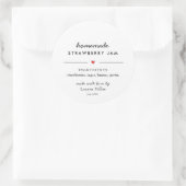 手作モダンりジャムジャムチャニング ラウンドシール (バッグ)