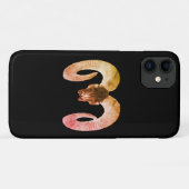 手作ユニークりヤギスカル Case-Mate iPhoneケース (裏面(横))