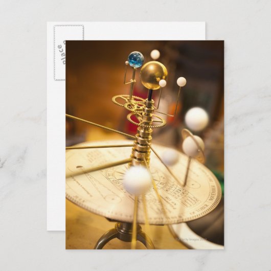 手作伝統的りの真鍮の宝庫 ポストカード (正面/裏面)