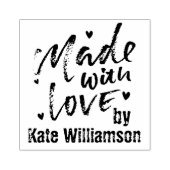 手作動揺してり印紙 ラバースタンプ (インプリント)