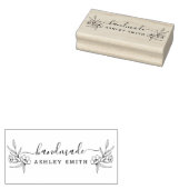 手作素朴りエレガントスクリプト ラバースタンプ (押印)