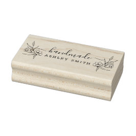 手作素朴りエレガントスクリプト ラバースタンプ