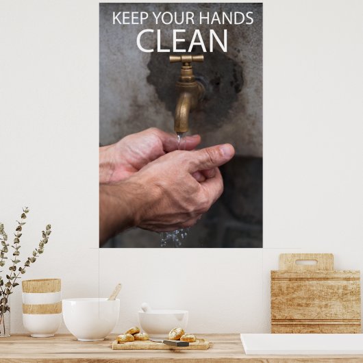 手保が綺麗だ ポスター (キッチン)