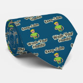 手保を洗う ネクタイ (ロール)