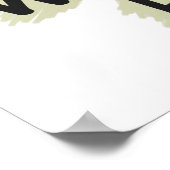 手保を落ち着ける ポスター (角)