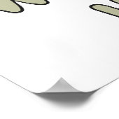 手保を落ち着け ポスター (角)