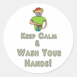 手保を落ち着け ラウンドシール